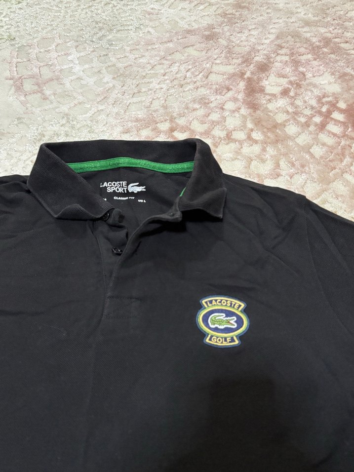 Siyah Erkek Polo Tişört - Görsel 2