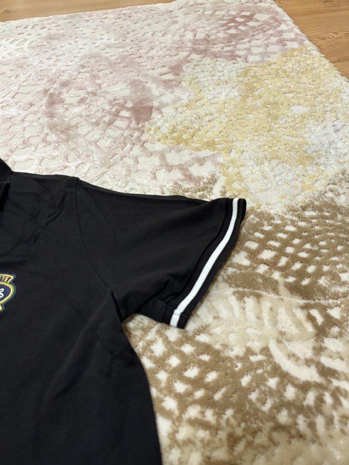 Siyah Erkek Polo Tişört - Görsel 3