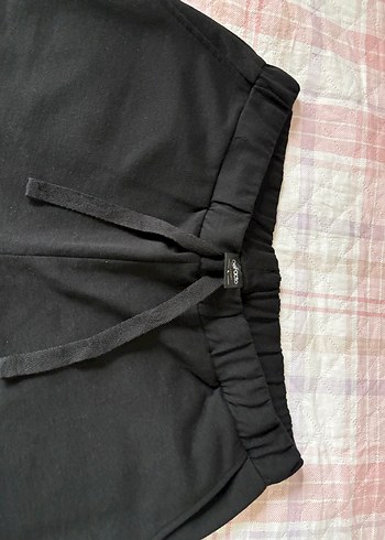 Siyah Midi şort - Görsel 2