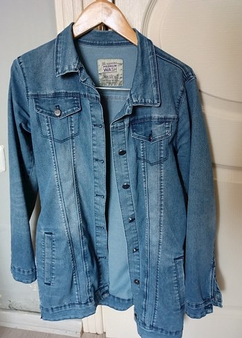 Mavi Kadın Denim Ceket Düğmeli Casual - Görsel 3