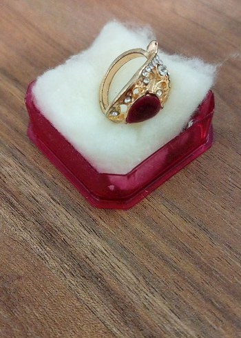 Altın Renkli Vintage Kadın Yüzük - Görsel 3