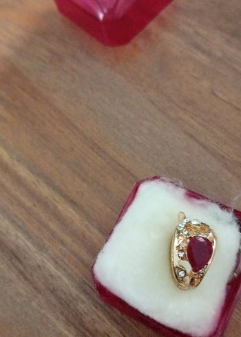 Altın Renkli Vintage Kadın Yüzük - Görsel 5