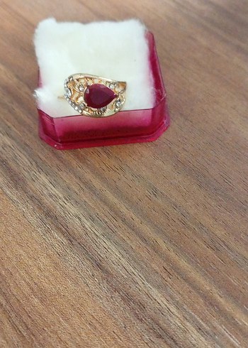 Altın Renkli Vintage Kadın Yüzük - Görsel 2