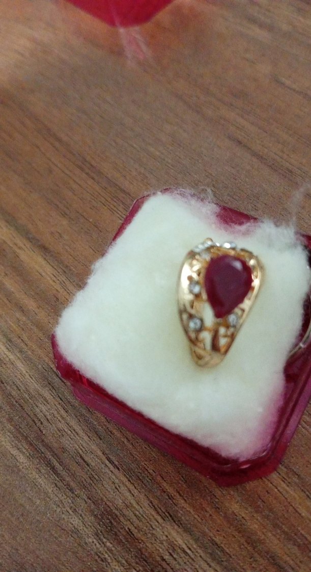 Altın Renkli Vintage Kadın Yüzük - Görsel 4