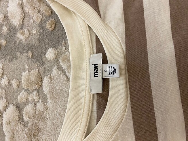 s Beden Mavi crop tişört