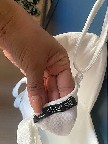 Tek askılı bluz - Görsel 2