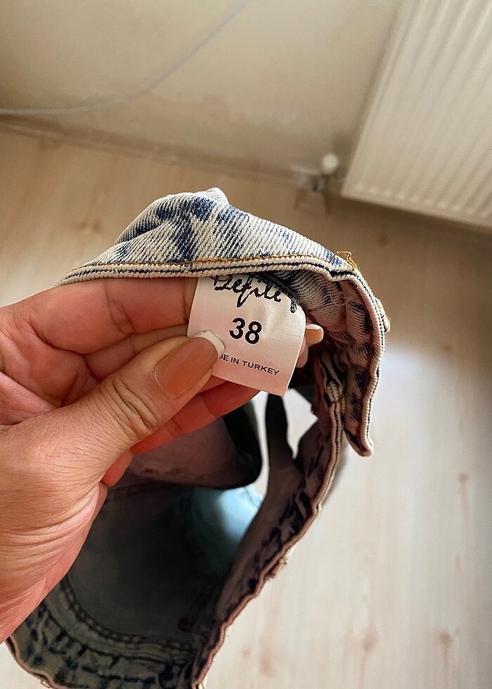 Kot şort - Görsel 4