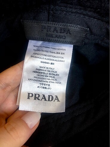 Beden Prada şapka orijinal