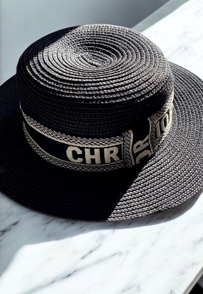 Christian dior hasır şapka - Görsel 2