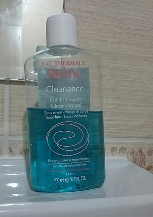 avene cleanance yüz temizleme jeli