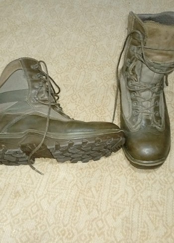 Gri Kamuflaj Desenli Erkek Süet Bot - Görsel 2