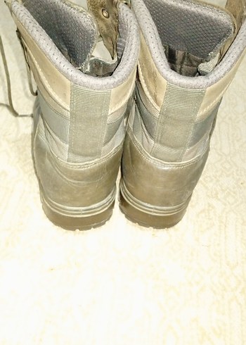 Gri Kamuflaj Desenli Erkek Süet Bot - Görsel 4