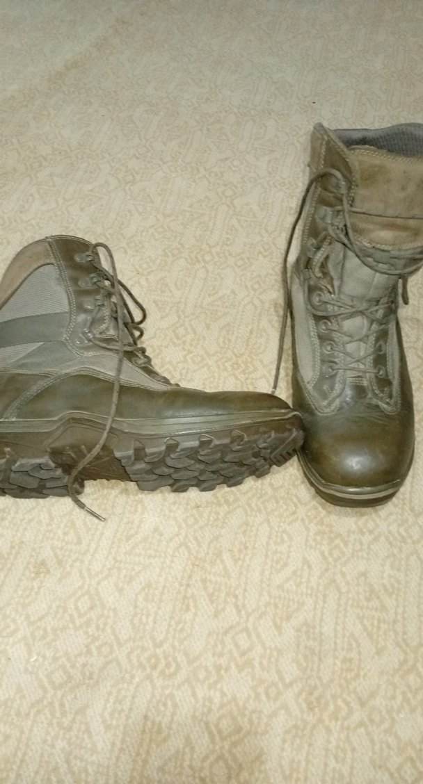 Gri Kamuflaj Desenli Erkek Süet Bot - Görsel 2