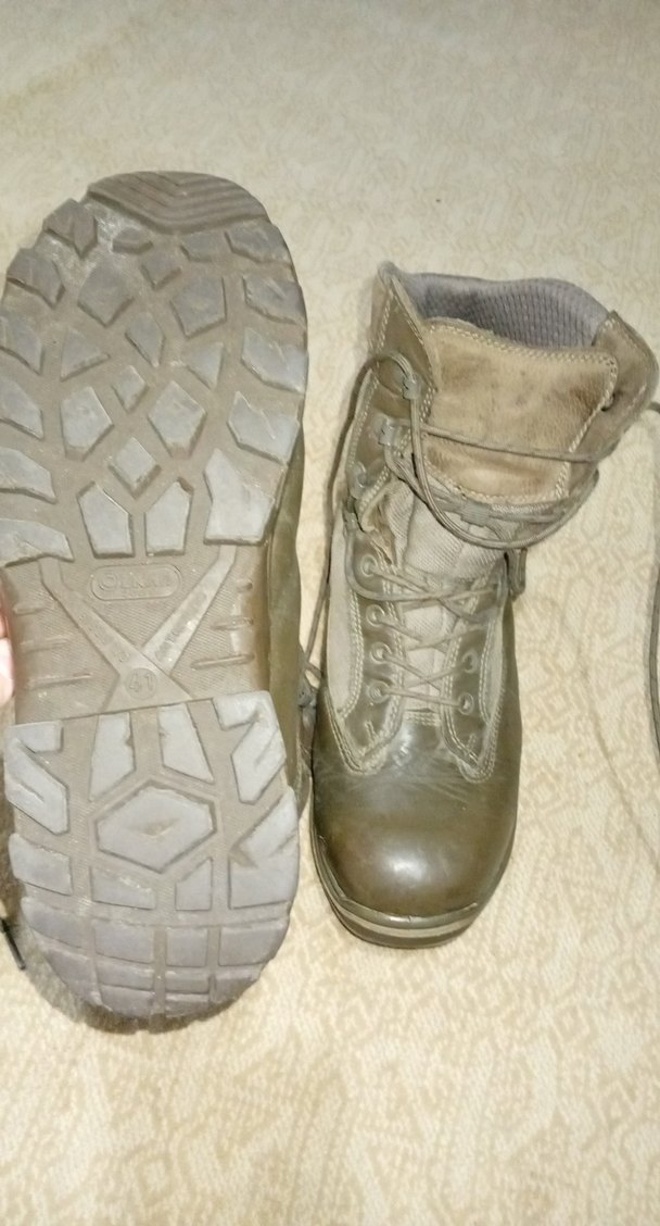 Gri Kamuflaj Desenli Erkek Süet Bot - Görsel 3