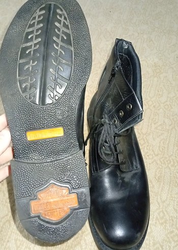 Siyah Tokalı Erkek Klasik Goth Çizme - Görsel 3