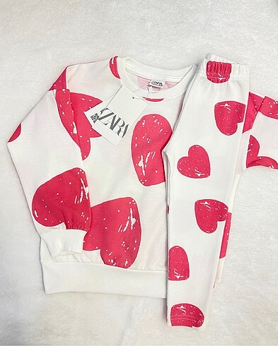 Zara Zara alt üst kız bebek takım