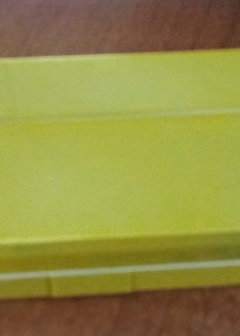 Zara Home Sarı Makyaj ve Lens Organizer Kutusu