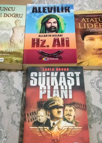 Tarih Kitapları Seti: Hz. Ali, Atatürk, Suikast Planı