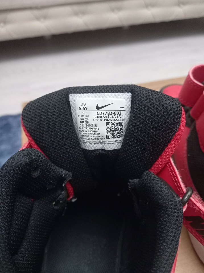 NİKE Kırmızı Erkek Çocuk Spor Ayakkabı - Görsel 3