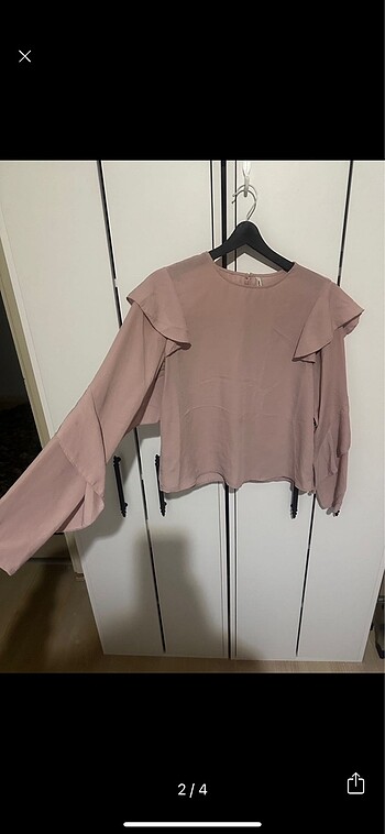 Stradivarius Stradivarius fırfırlı bluz