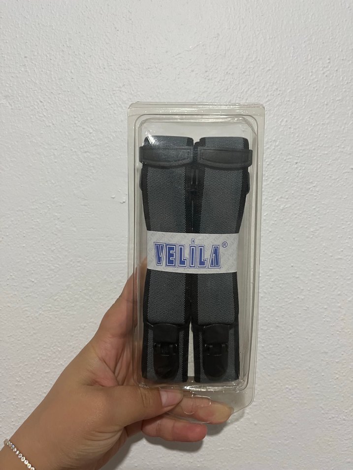 Velila Siyah Erkek Biker  pantolon Askısı - Görsel 2