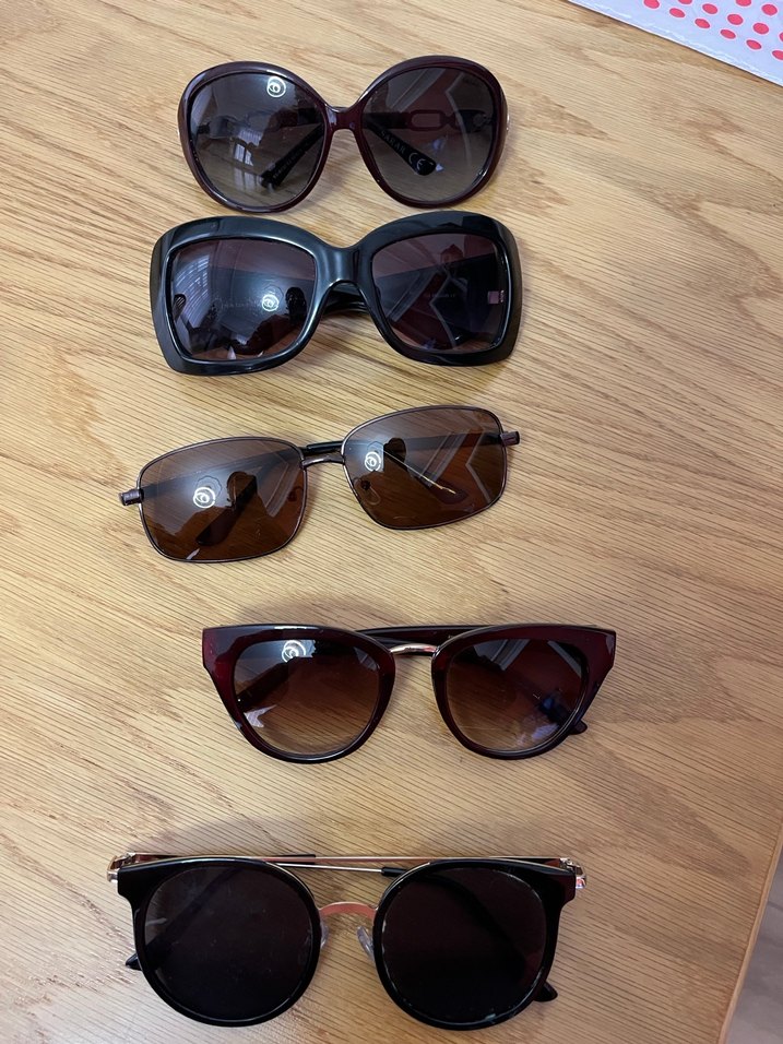 Kadın Kahverengi Minimalist Gözlük Seti - Görsel 2