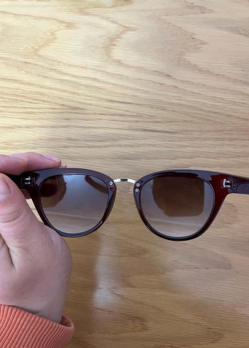 Bordo renkli gözlük mango - Görsel 3