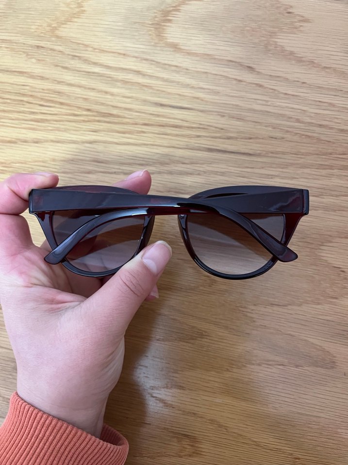 Bordo renkli gözlük mango - Görsel 2