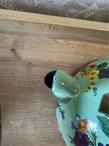 Beden yeşil Renk Mackenzie Çaydanlık 3 Quart Tea Kettle