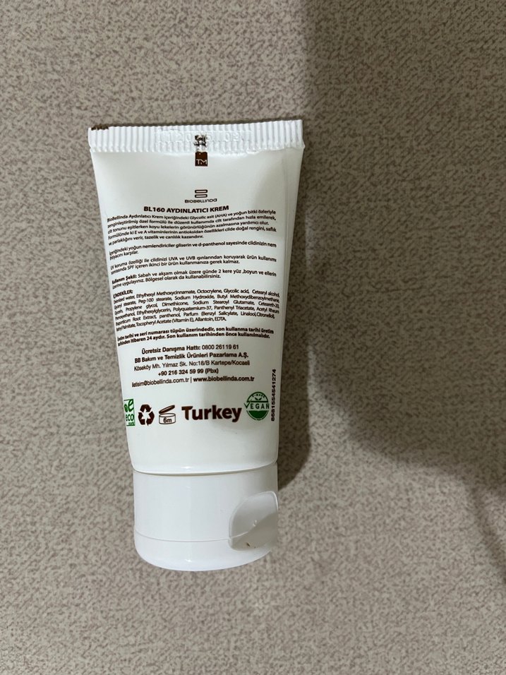 BioBellinda Aydınlatıcı Krem 50g - Görsel 4