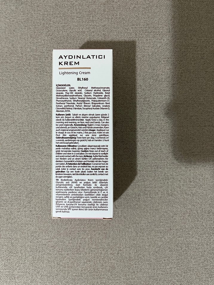 BioBellinda Aydınlatıcı Krem 50g - Görsel 2