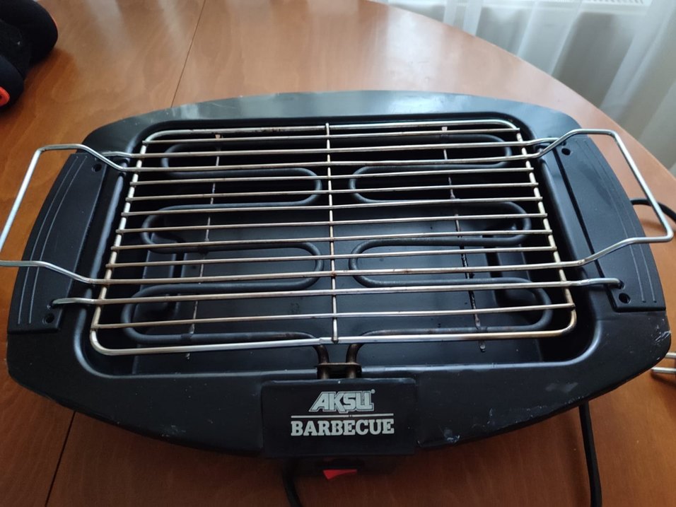 Aksu Siyah Elektrikli Barbekü Izgara - Görsel 5