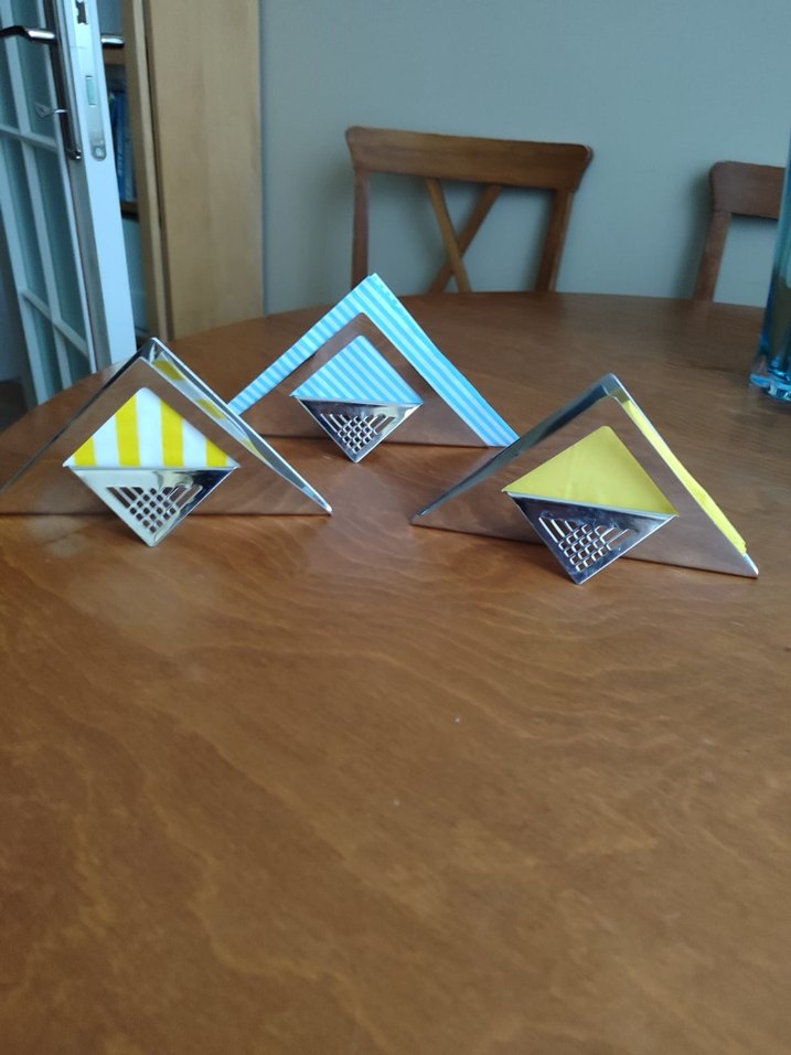 Jumbo timeless çelik peçetelik 18-10 krom nikel - Görsel 5