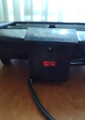 AKSU Siyah Elektrikli Barbekü Izgara - Görsel 3