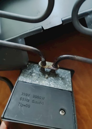 AKSU Siyah Elektrikli Barbekü Izgara - Görsel 5