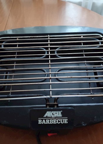 AKSU Siyah Elektrikli Barbekü Izgara - Görsel 2