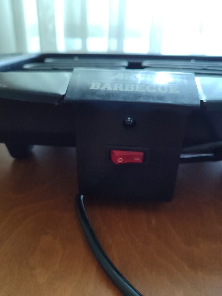 AKSU Siyah Elektrikli Barbekü Izgara - Görsel 3