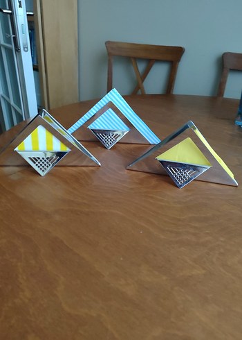 Jumbo timeless Çelik peçetelik 18/10 krom nikel - Görsel 5