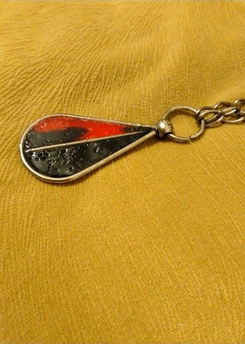 Zincirli Renkli Bohem Kolye - Görsel 2