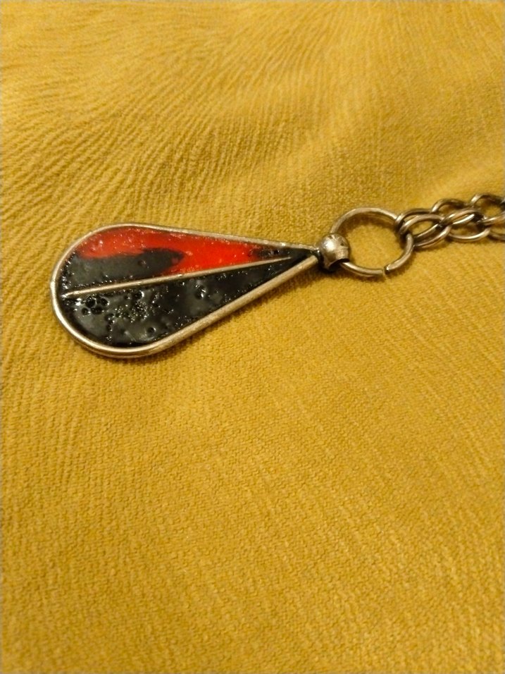 Zincirli  Renkli Bohem Kolye - Görsel 2