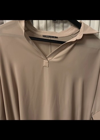 Bordo Piliseli V Yaka Kadın Bluz - Görsel 3