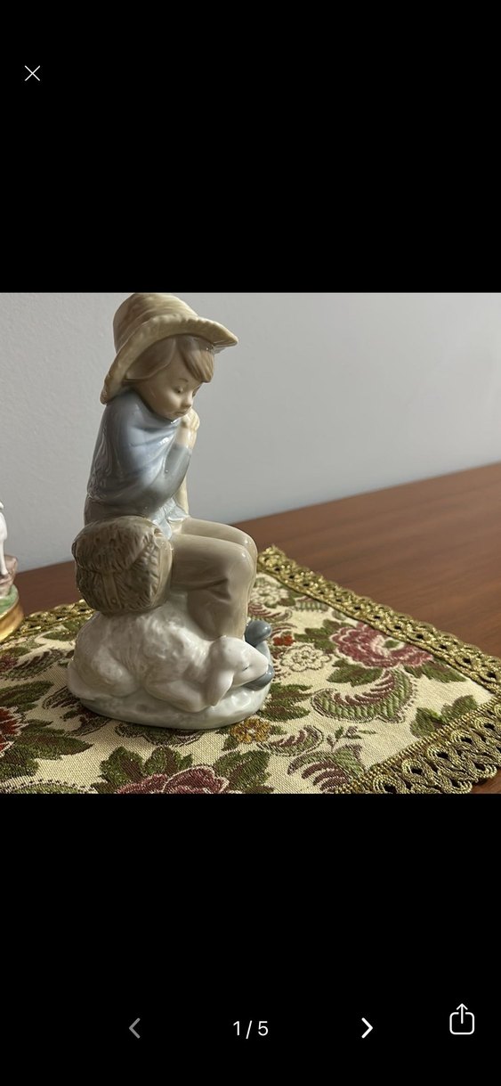 Damgalı ispanya çocuk figür - Görsel 3