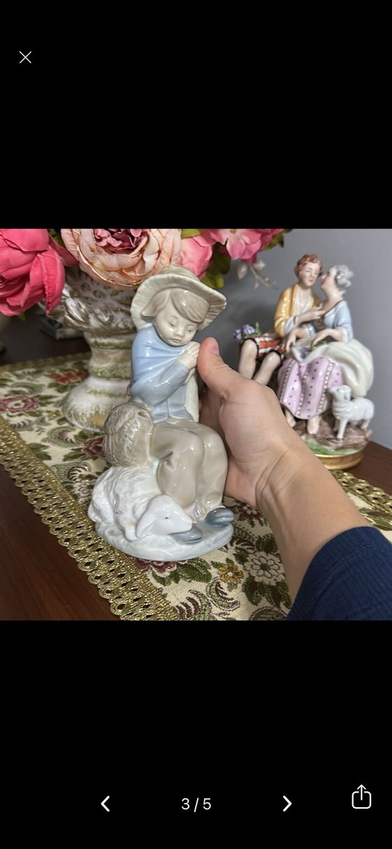 Damgalı ispanya çocuk figür - Görsel 2