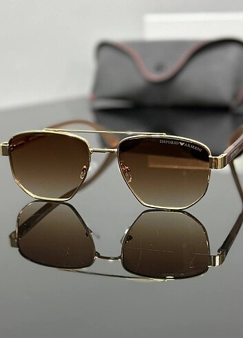 Beden siyah Renk EMPORİO ARMANİ ?? Ekartman 53-18-142 Sunglasses+Box+Case+Clean