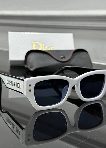 Beden beyaz Renk DİOR ?? Ekartman 53-17-145 Sunglasses+Box+Case+Cleaning Cloth