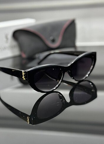 YVES SAİNT LAURENT ?? Ekartman 54-20-145 Sunglasses+Box+Case+C