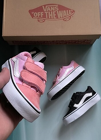 24 Beden VANS OLD SKOLL Pembe BEBEK ÇOCUK???????????? 21-22-23-24-25-