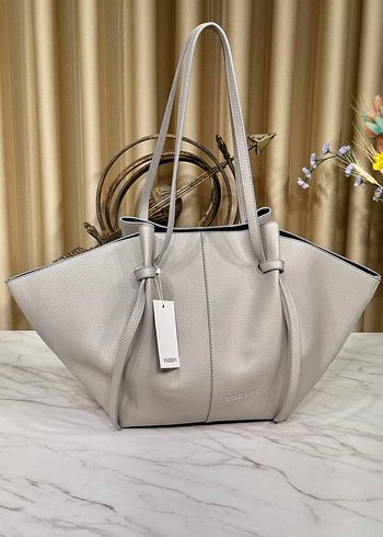 YUZEFI - LARGE MOCHI -TAUPE PEBBLE GRAINED 55 cm 30 cm