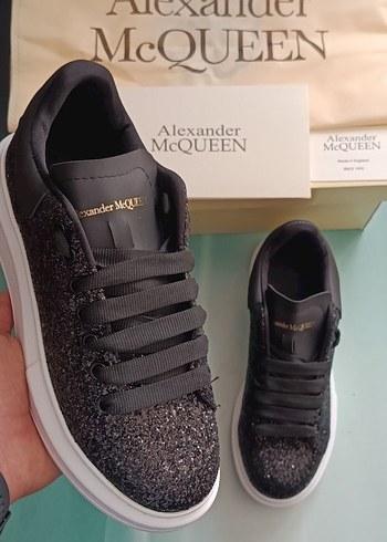 40 Beden Alexander McQueen Siyah Platform Spor Ayakkabı