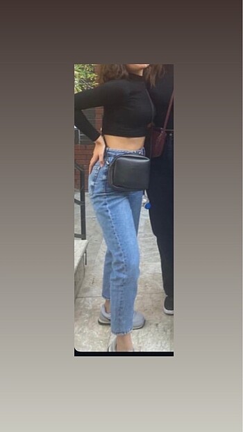 xs Beden siyah Renk Crop üst